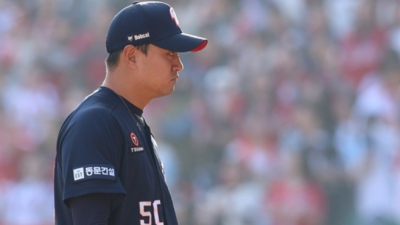 두산 정규시즌 개막전 쓰라린 역전패... 19세 신인왕 김민석의 데뷔전 역전 3루타 활약도 빛바래...