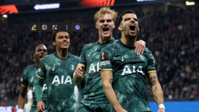 토트넘 손흥민 없이 기적을 썼다 프랑크푸르트 원정 경기 1-0으로 승리