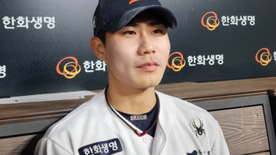 팀이 이겨도 답답한 게 있었다, 이젠 나 덕분에 이길 수 있도록…한화 첫 홈런이 결승포라니! '타격 침체' 심우준의 반성