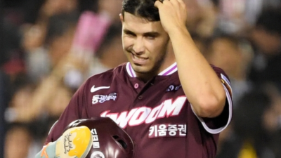 '푸이그 대신 생존' 혼자가 된 첫 날, '대역 죄인'이 돼버렸다...그것도 삼성 앞에서