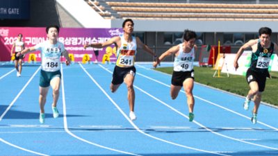 100m 9초대 목표…한국 남자 단거리 보배, 나마디 조엘진