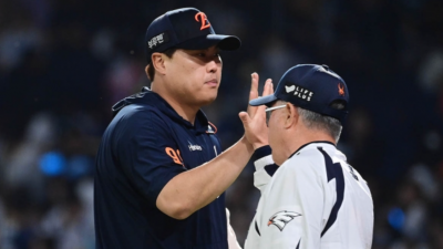 한화, 이런 '넉넉한 승리' 얼마 만이야…김경문 감독 류현진 최소 실점→타선도 집중력 보여줬다