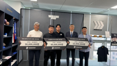 강백호, 시즌 한창인데 가슴 따뜻해지는 기부라니 '훈훈'... 오히려 더 큰 에너지 받아요