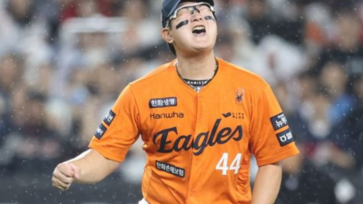 김서현 미안해 하지 마 롯데 잠재운 '11K' 대전 예수 품격, 한화 단독 2위 탈환 이끌었다