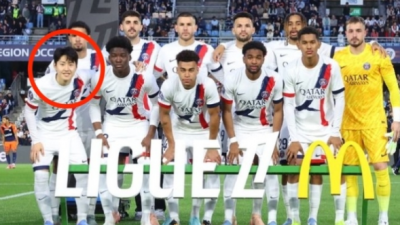 PSG, 구단 역사상 최연소 선발 명단으로 몽펠리에를 상대로 4-1 승리! 이강인도 역사에 이름을 올리다