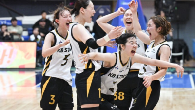 KB스타즈, 0.7초의 기적…만화 같은 역전승의 모든 것