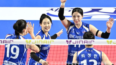 IBK기업은행, 7연패 끊고 다시 시작…선수들의 깊은 자책과 다짐