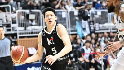 KT, KCC 85-67 대승… 삼성은 3점슛 19개로 가스공사 압도
