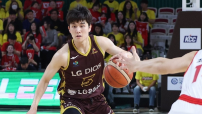 'KBL 챔피언의 굴욕' 창원 LG, 베이루트에 27점 차 대패...BCL 아시아서 탈락 위기