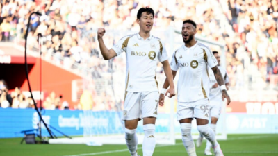 '쏘니는 언제나 위협적'...LA FC 사령탑, '52초 골' 손흥민 활약 극찬!