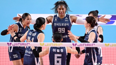 여자배구 한국도로공사, 구단 역사 새로 쓸까