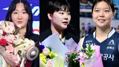 한국도로공사, ‘V3’ 도전… 김세빈·김다은·이지윤 3년 연속 신인 앞세운다