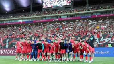 한국 월드컵 파워랭킹 나왔다 '21개국 중 13위'... 日 10위·이란 15위