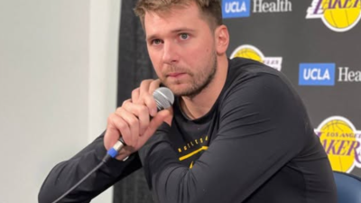 돈치치, NBA컵 코트 상태 강력 비판…“정말 위험하다, 선수 보호 위해 즉각 조치 필요”