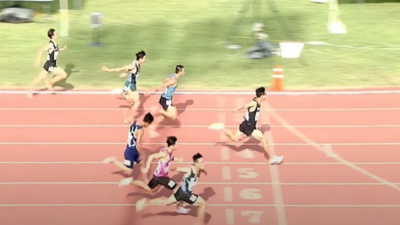 김시온, 백제왕도 남자 100m 10초20 우승…국내 역대 5위
