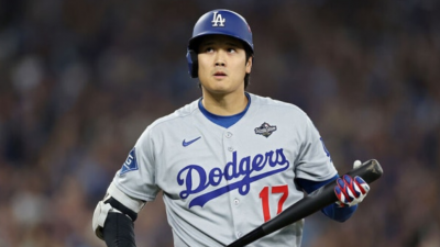 오타니, 토론토 팬 야유 속 월드시리즈 1차전 MVP 아냐