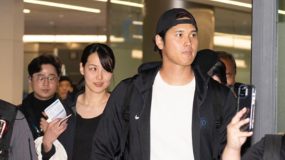 오타니 가족 향해 돌진한 팬, 유모차에 스마트폰 들이대…도 넘은 행동에 분노 폭발