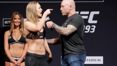 ‘태권도는 싸움 아니야’ 론다 로우지, 조 로건 향한 일침… “MMA 전문가? 싸워본 적 없잖아”