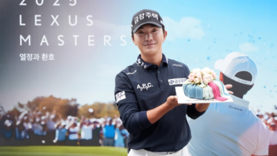 생일에 공동선두 오른 옥태훈, 제네시스 대상 향해 집중