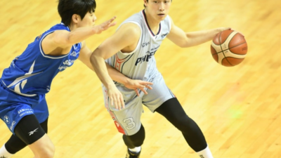 ‘3연패 탈출’ 현대모비스, 박무빈 14어시스트+해먼즈 34득점 맹활약…삼성의 3연승 제동