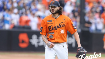 한화 폰세, 첫 딸 탄생과 MLB FA 계약 임박…“2년 2000만 달러 전망”