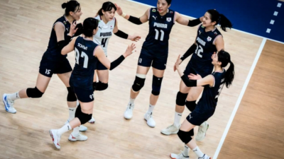 '통한의 3세트' 한국, 벨기에에 1:3 패하며 VNL 연승 실패...17위로 하락