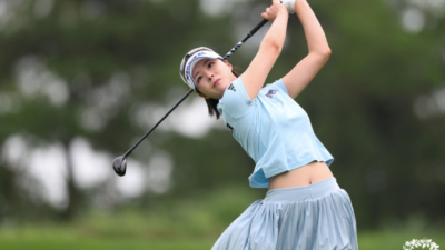 이틀 걸린 2R 1타차 2위 김나영 최종 라운드는 평정심이 중요