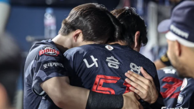 '승엽+원중 극장' 롯데, 0-3 뒤집는 건 일도 아니다!…나승엽 대타 3점포로 NC 7-6 제압