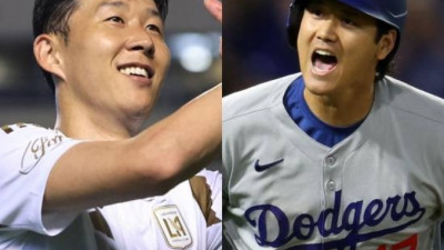 손흥민 MLS 입단 하자마자 MLB LA다저스 시구자로 초청 확정 오타니와 손흥민의 만남에 관심 폭발