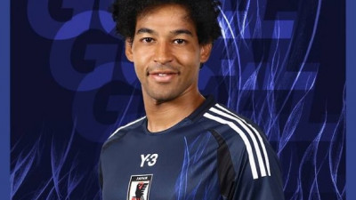 일본 축구, 한국에서 95년 만에 대기록 수립! 혼혈 공격수, 1930년 이후 A매치 데뷔전에서 포트트릭의 주인공