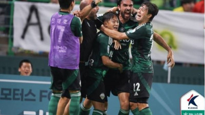 전북 현대, 수원FC에 짜릿한 후반 역전승! 3골을 몰아치며 리그 선두 굳히기 성공, 서울과 강원은 무승부